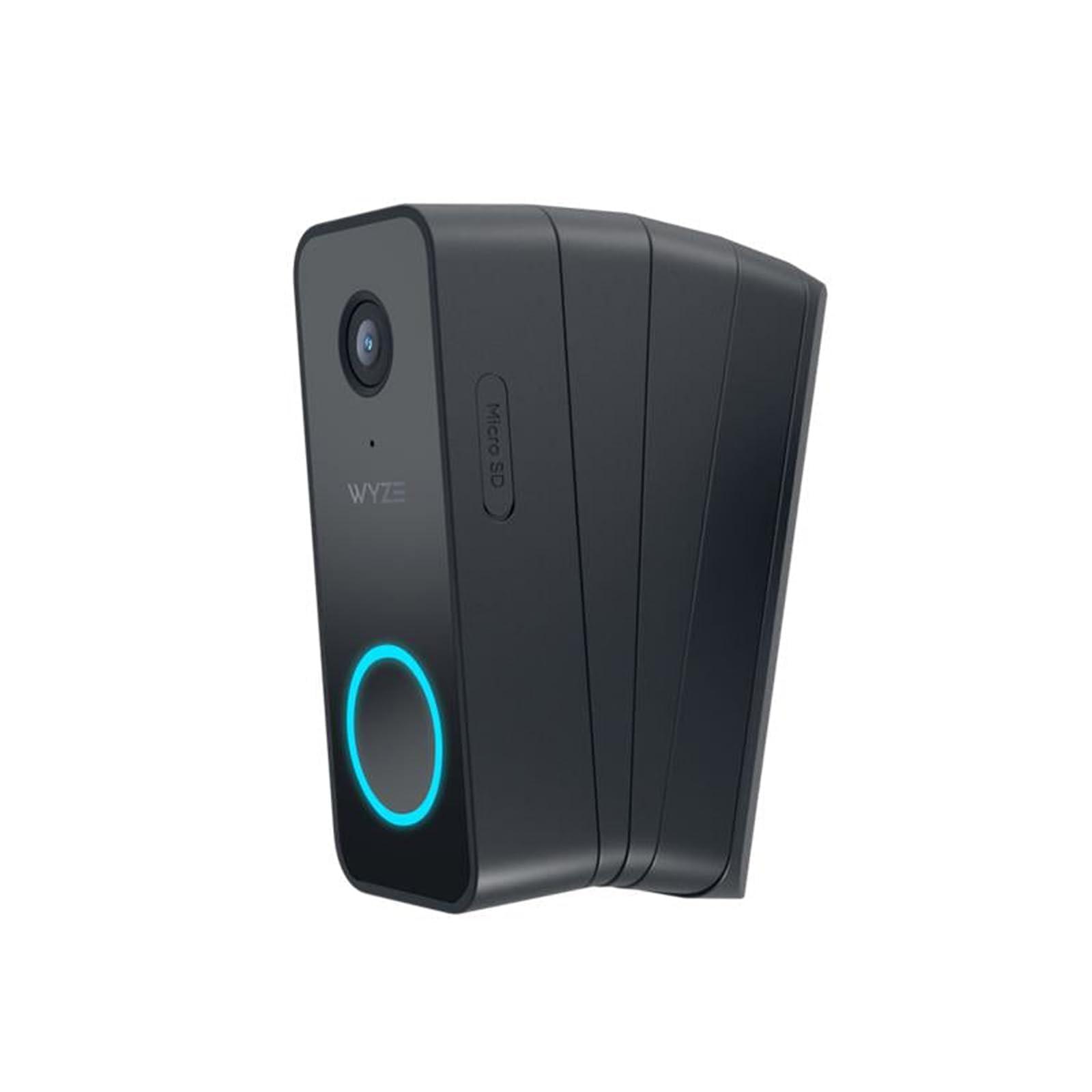 Wyze Video Doorbell V2 Wedge Kit, 3 Mounting Bracket (One Adjustable 15° Horizontal Bracket, Two 7.5° Vertical Bracket), Replacement Angle Adjustment Adapter Wedge Kit