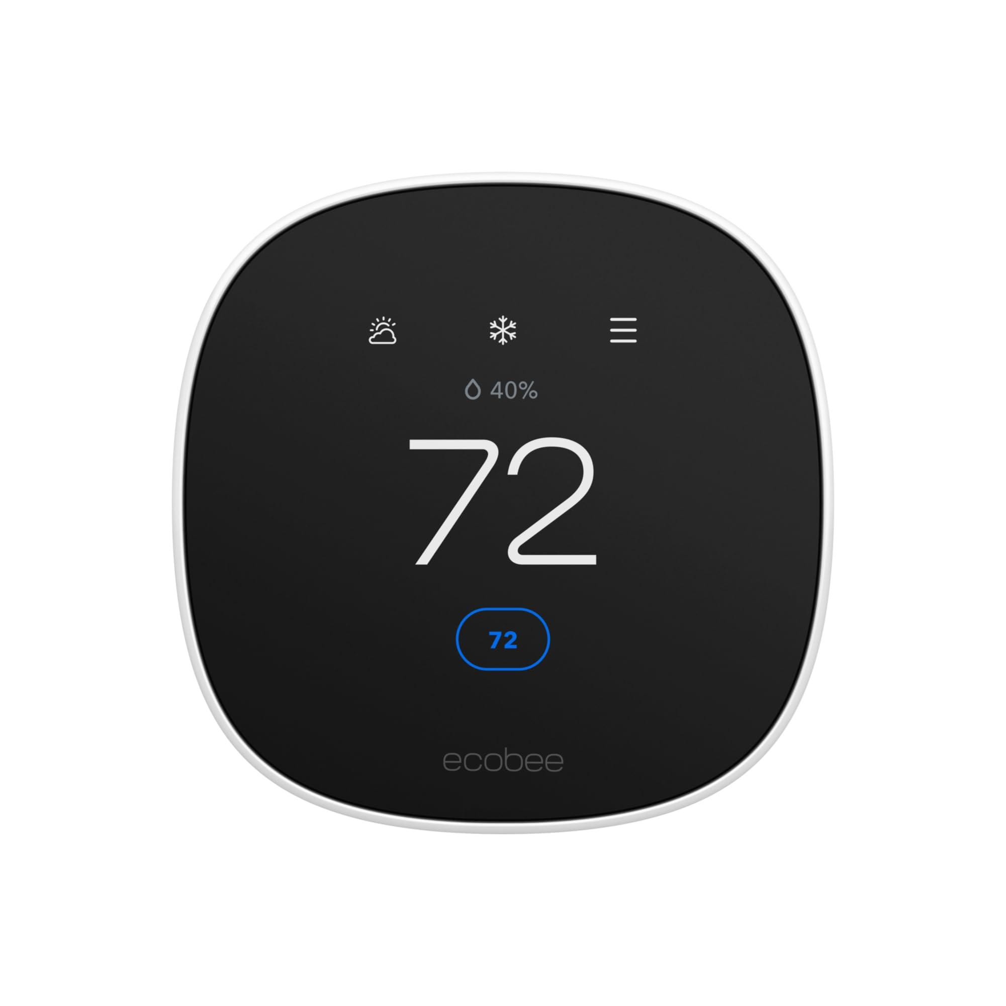 New 2025 ecobee Smart Thermostat Essential - Energy Star Certified programmable Wi-Fi Thermostat - Works with Siri, Alexa, and Google Assistant - Image 11