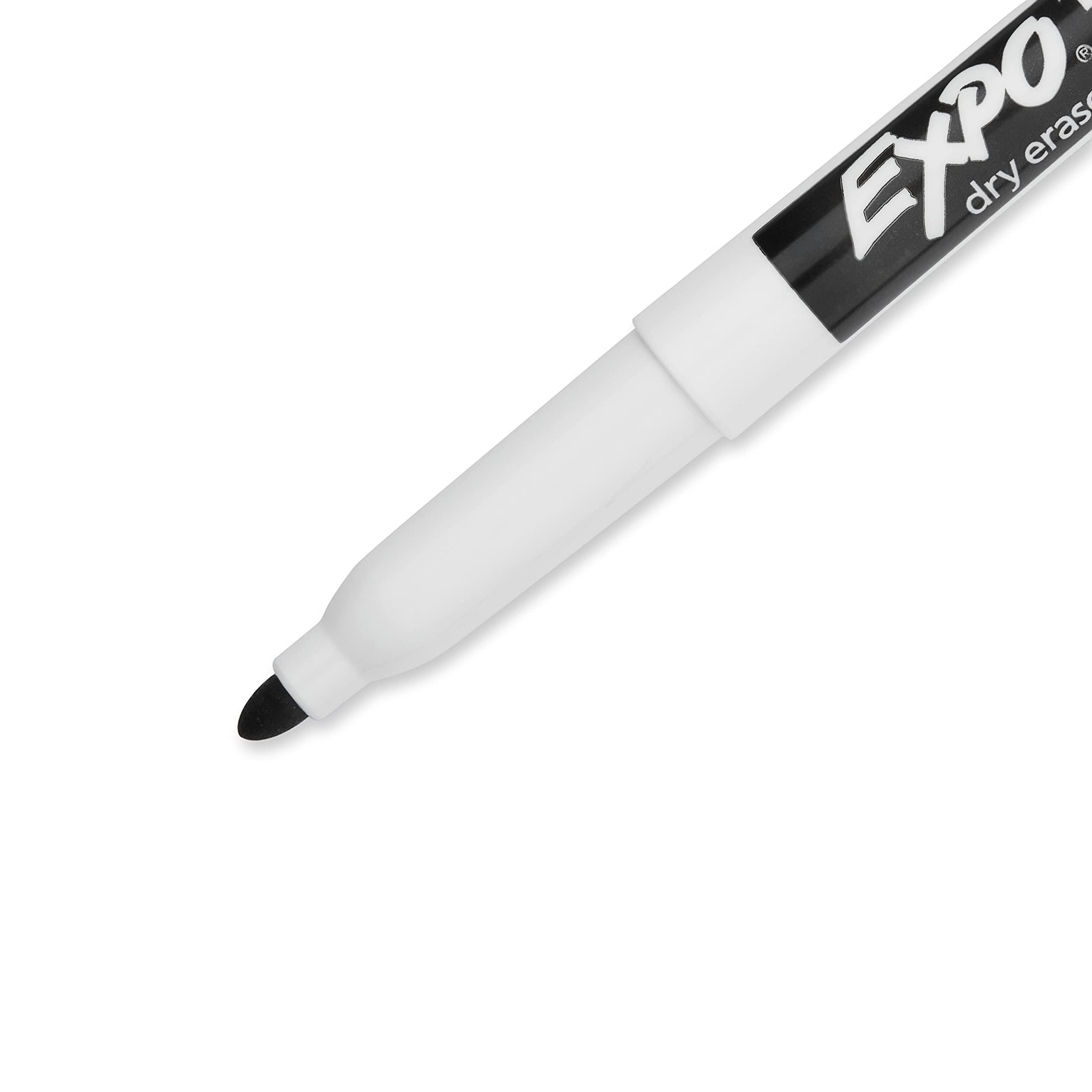 EXPO Fine Tip Dry Erase Markers Low Odor Black Ink 36-Count Set Ideal for Classroom Office and Home Use - Image 9