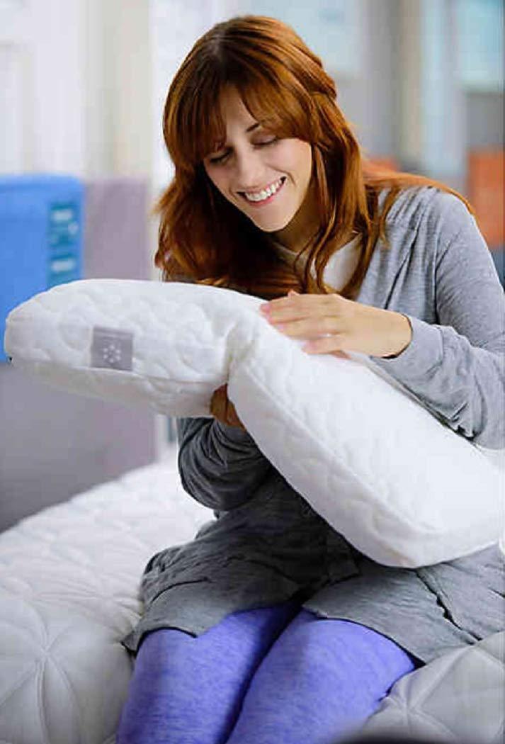 Tempur-Pedic TEMPUR-Cloud Pillow for Sleeping, Standard, White - Image 2