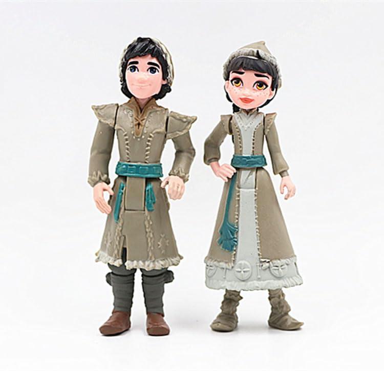 9Pcs Frozen Cake Toppers Birthday Party Supplies Decorations Action Figures Toys Frozen Figurines Toys Cake Toppers Lovely Mini Toys Birthday Party Favor for Kids Fans Collection Room Decor - Image 3