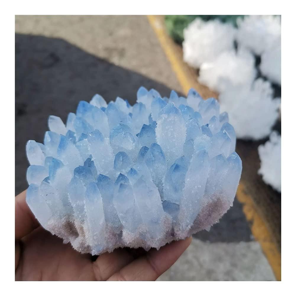 WGPHD Health & Household Blue Ghost Phantom Quartz Crystal Cluster Specimen (Size : 150-200g) - Image 3
