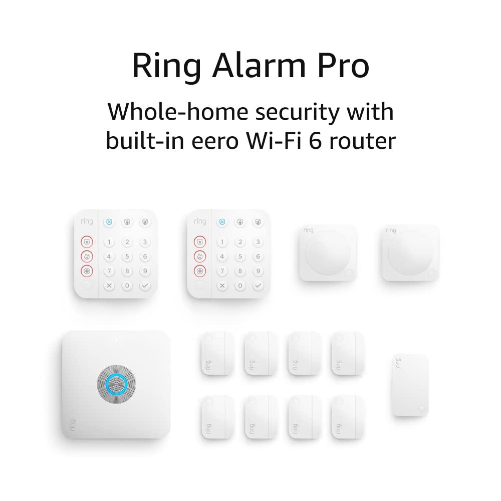 Ring Alarm Pro (newest model), 14-Piece Kit, built-in eero Wi-Fi 6 router and 30-day free Ring Home subscription - Image 5
