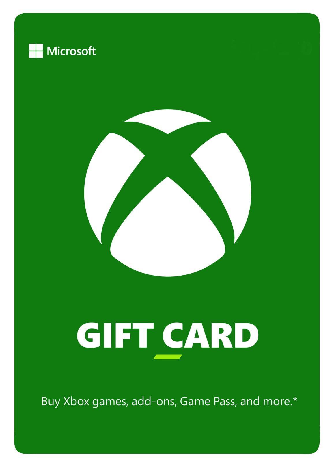 Xbox Gift Card (Physical Delivery)