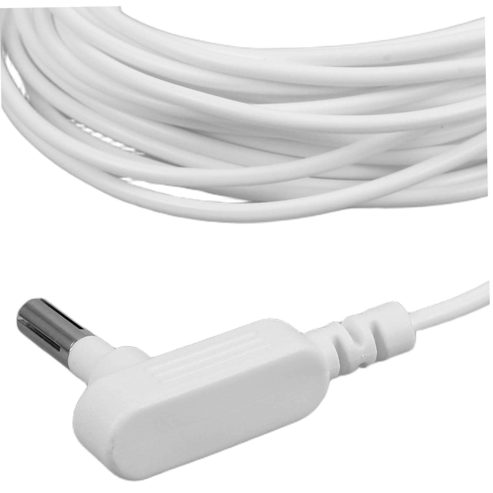 Garneck Ground Wire Accessories Simple Connector Table Pad Grounding Wire Cable Accessories Anti-Static Grounding Wire Power Cord Connector Mouse Pad Grounding Wire Plastic White - Image 8