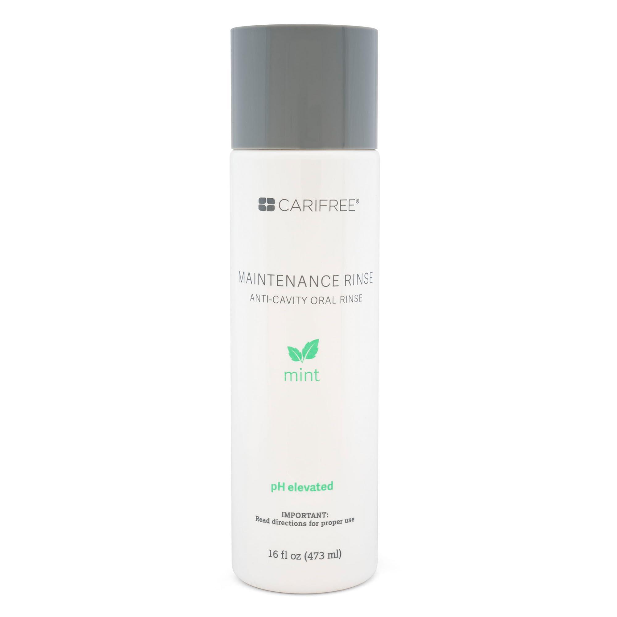 CariFree Maintenance Rinse, Mint Flavored, Anti-Cavity Fluoride Mouthwash, Dentist Recommended, Prevents Oral Decay, Freshens Breath, Alcohol-Free, Neutralizes pH (Previously CTx3)