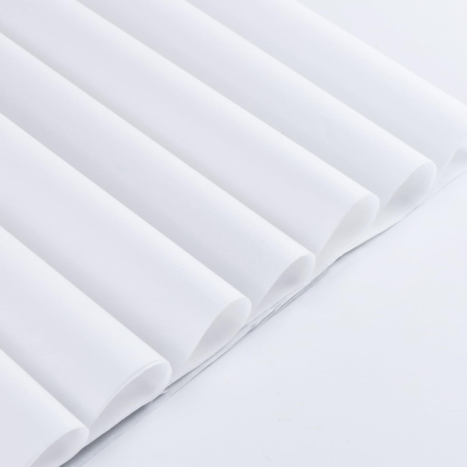Simetufy 115 Sheets Large 20 x 30 Inch White Tissue Paper for Gift Bags, Archival Bulk for Textiles, Clothing Storage
