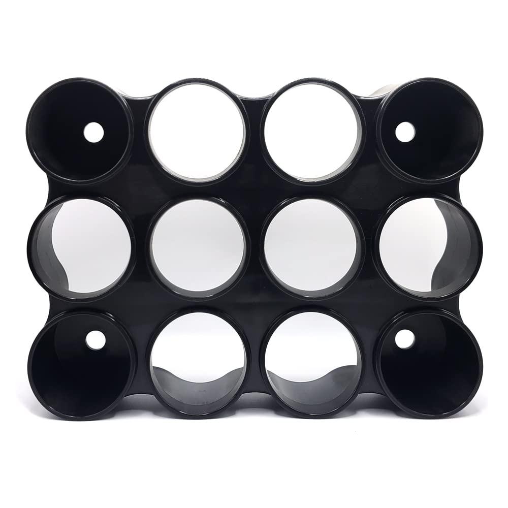 Adhesive Wall Mounted 12 Slot Coffee Pod Holder and Organizer. Space Saving Storage Rack Compatible with K Cups Saves Room in Drawers, Cupboards and Counters to Keep Coffee Station and Kitchen Neat - Image 6