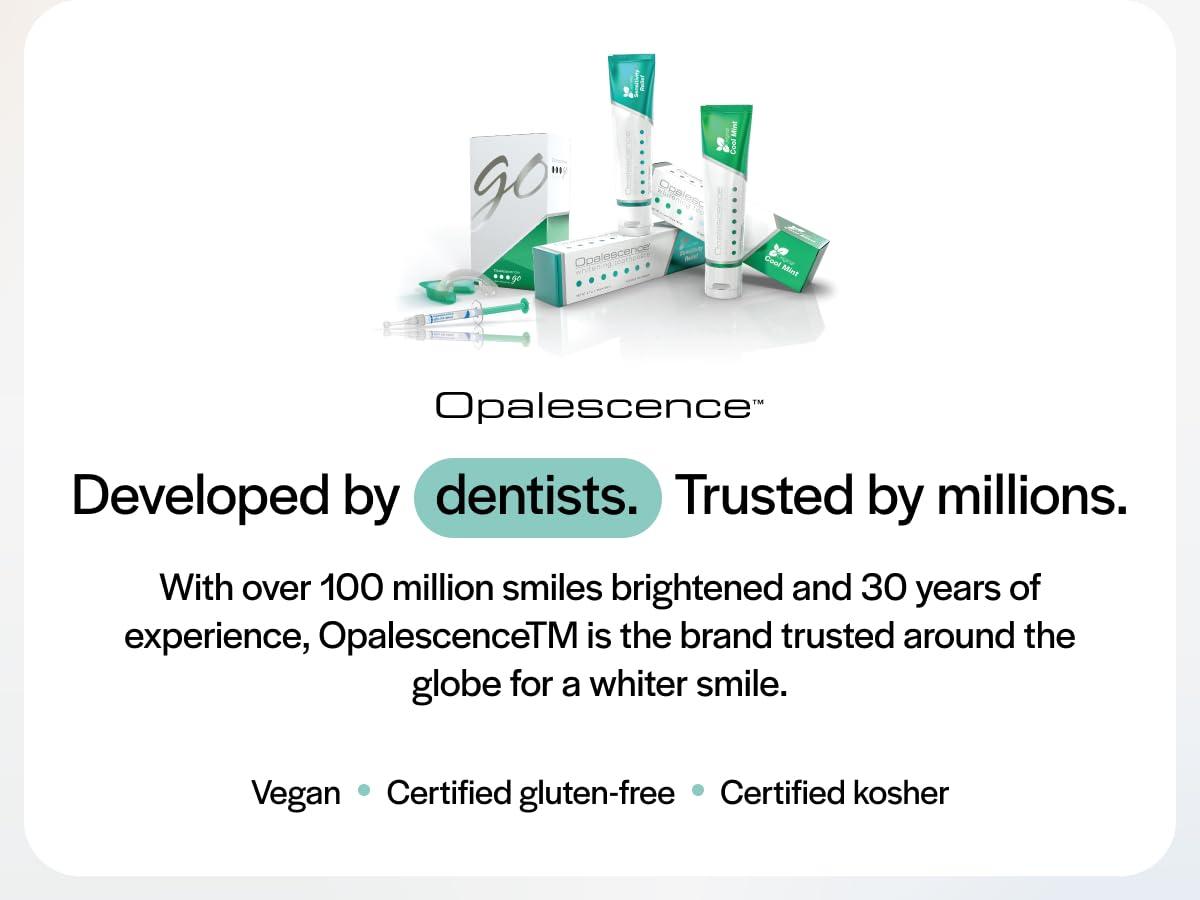 Opalescence Whitening Toothpaste for Sensitive Teeth (1 Pack) - Oral Care, Mint Flavor, Gluten Free - TP-5167-1 - Image 9