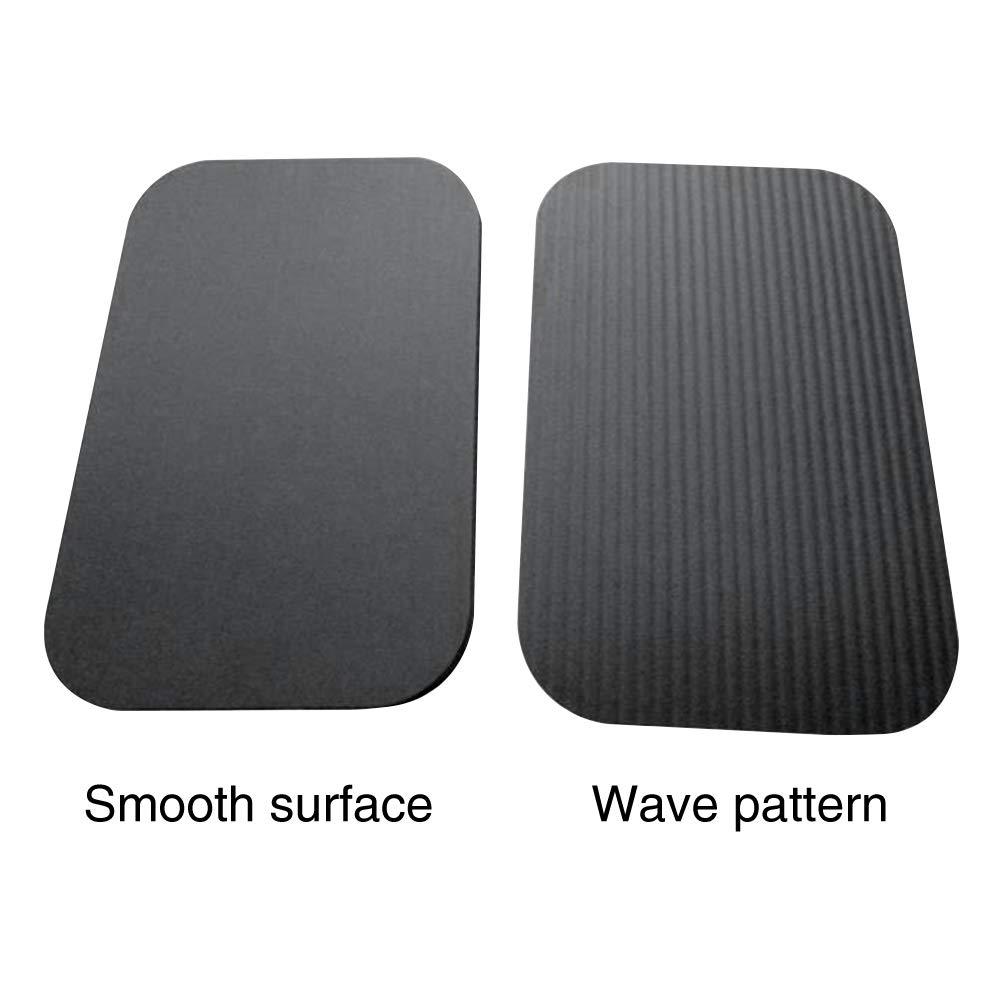 KASCLINO Yoga Knee Pad, Exercise Fitness Yoga Knee Pad Cushion, Foam Floor Exercise Pilates Non-Slip Cushions Wrist Elbow Yoga Knee Pad Sports Mat for Baby Bath, Yoga, Pray, Exercise(Black) - Image 6