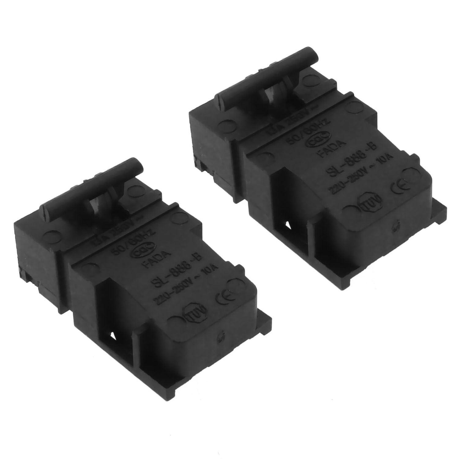 E-outstanding 2pcs Electric kettle Switch Accessories Thermostat SL-888 Stainless Steel Fast Electric Kettle Switch Accessories Steam Switch Thermostat Switch Steam Electric Kettle - Image 1