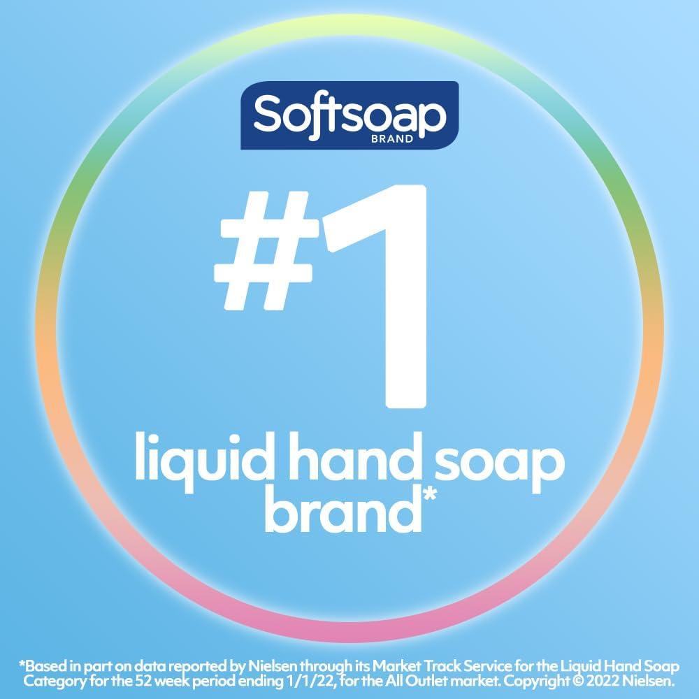 Softsoap Antibacterial Liquid Hand Soap Refill, Refreshing Clean, Moisturizing Hand Soap, 1 Gallon (Pack of 4) - Image 3