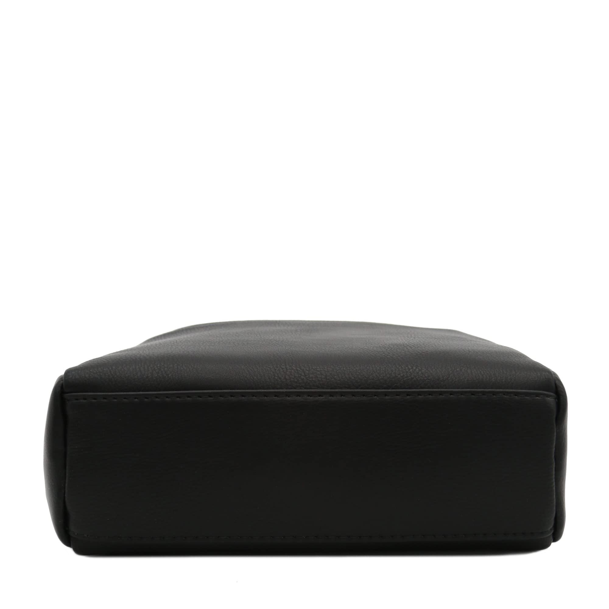 FashionPuzzle Triple Zip Small Crossbody Bag - Image 3