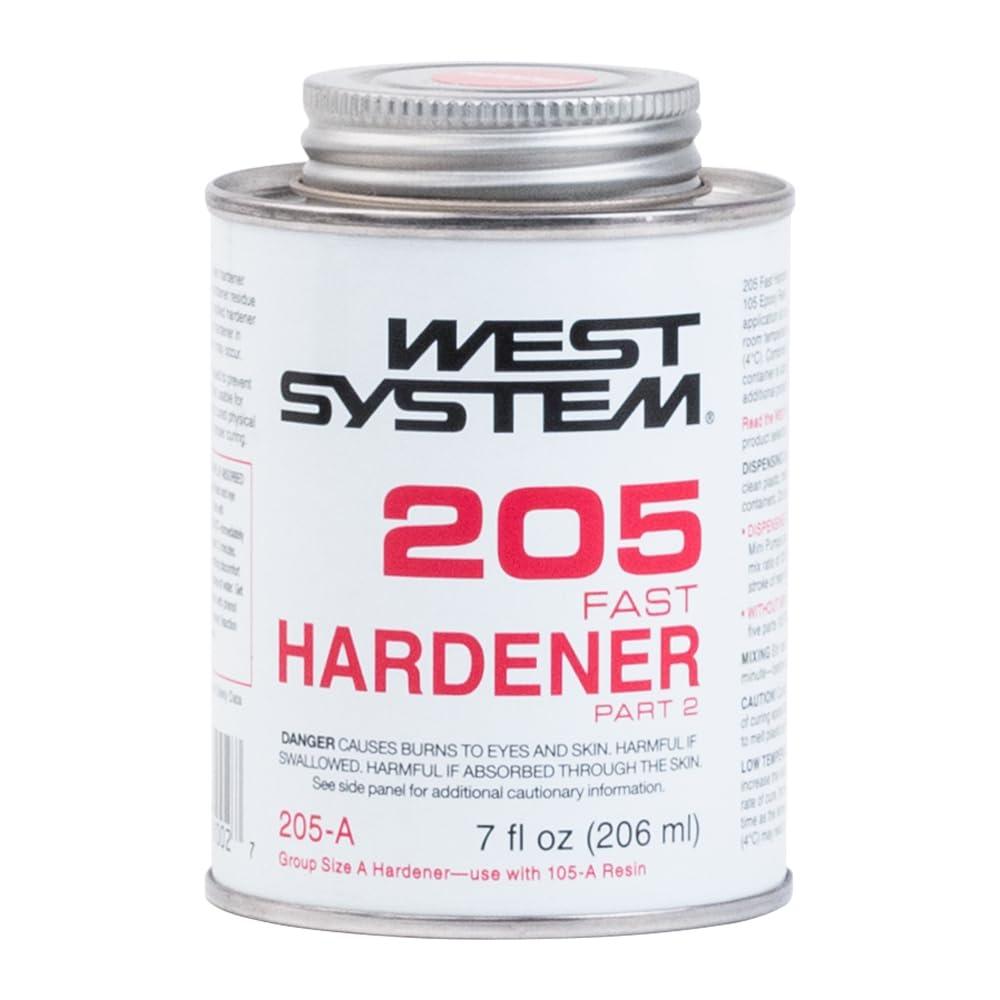 WEST SYSTEM 105A Epoxy Resin (32 fl oz) Bundle with 205A Fast Epoxy Hardener (7 fl oz) and 300 Mini Pumps Epoxy Metering 3-Pack Pump Set (3 Items) - Image 3