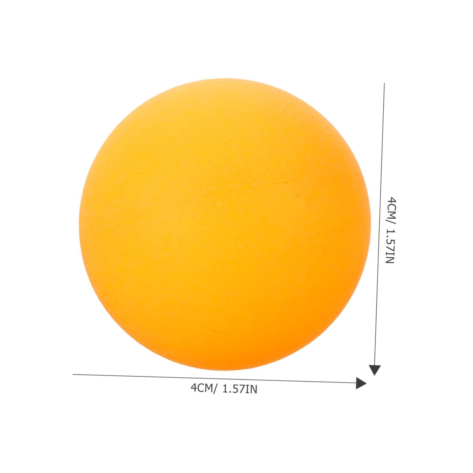 OHPHCALL 60pcs Table Tennis Small Round Training for Beginners Consistent Bounce for Pong Games and Serving Machines Reusable Material - Image 2