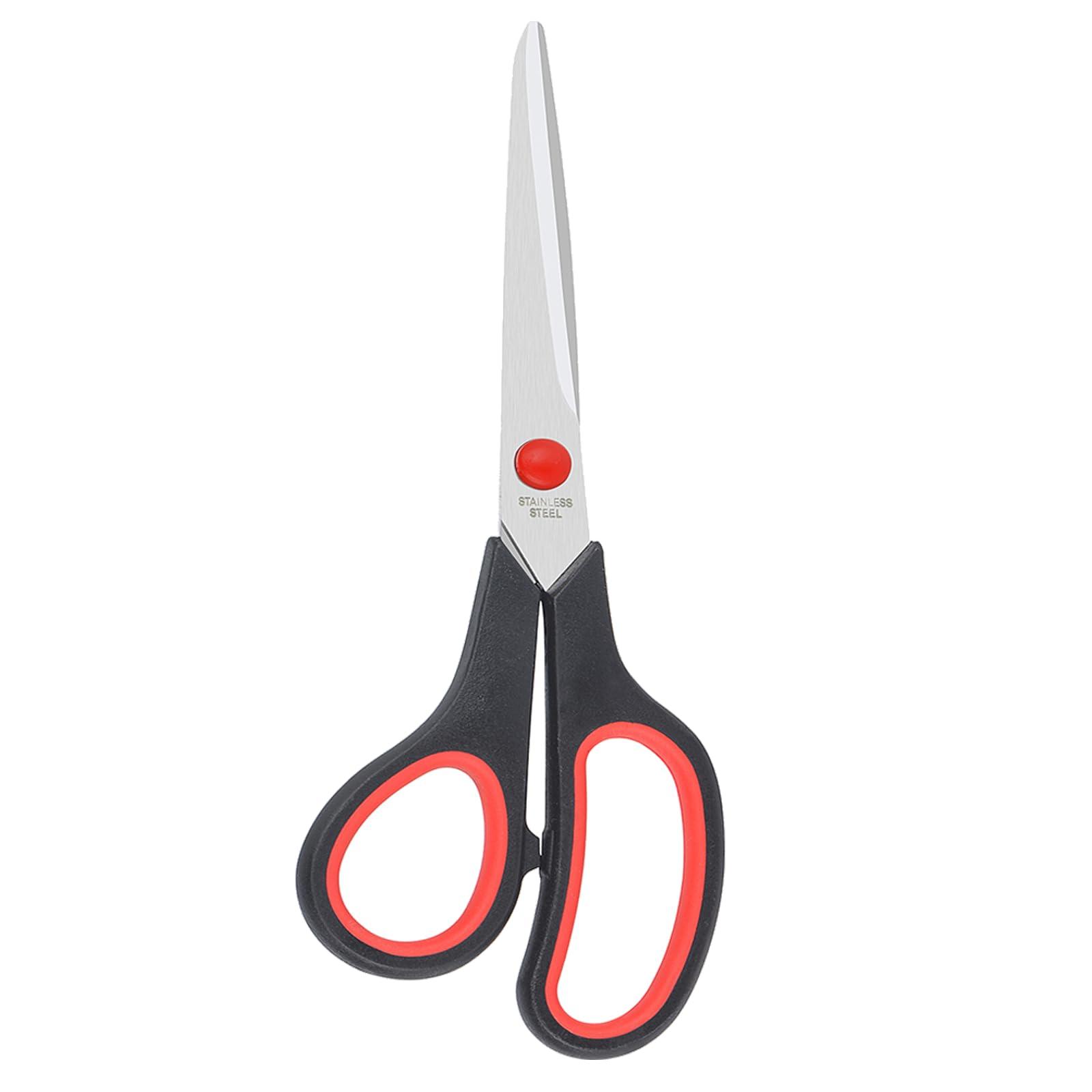 Scissors All Purpose for Office Heavy Duty, 8" Scissors Bulk Pack of 12 for Home Craft Sewing Fabric Supplies, High/Middle School Student Teacher Scissor,Right/Left Handed - Image 7