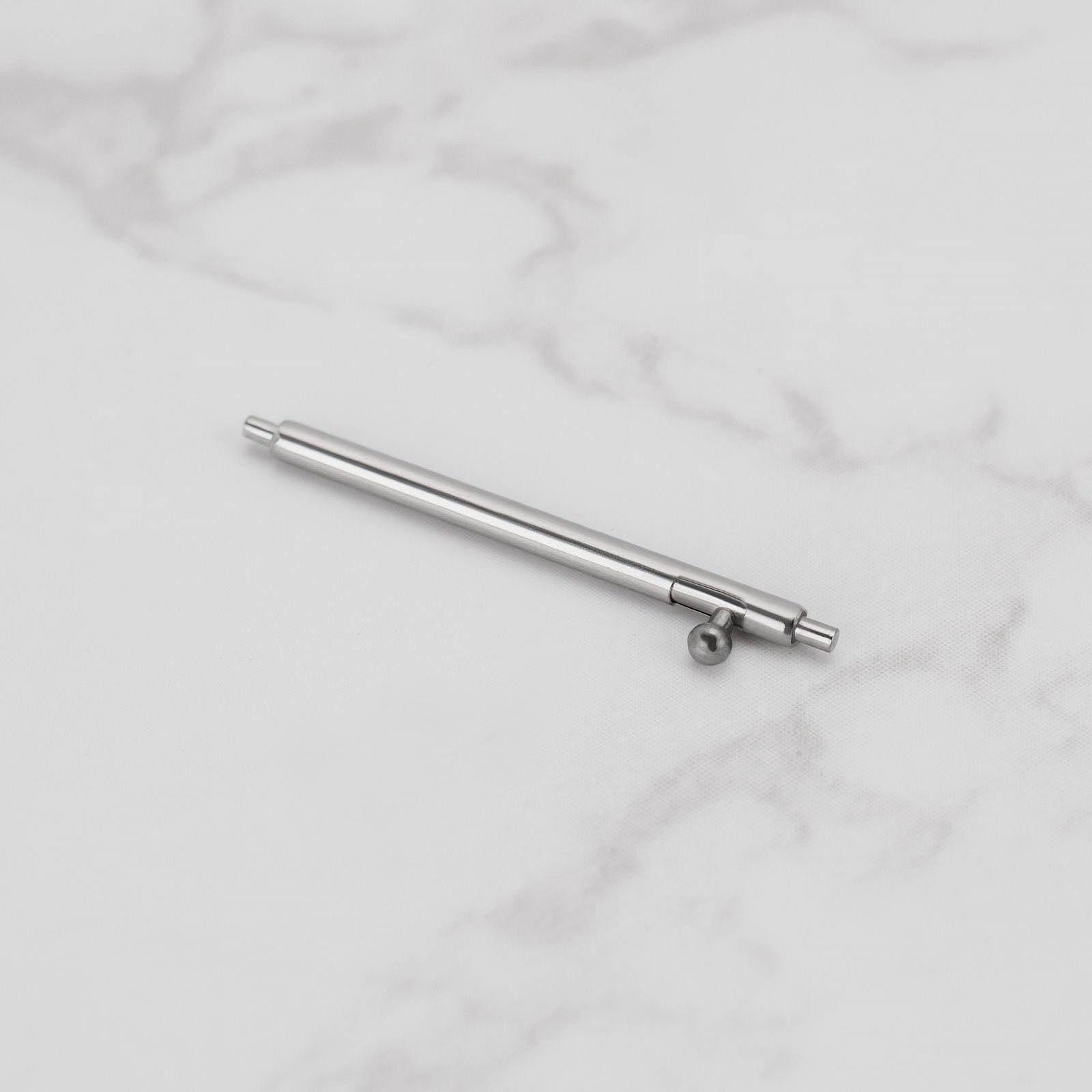 Create idea 60Pcs 1.5mm Quick Release Spring Bars Pins 304 Stainless Steel Compatible with Little Genius Compatible with Samsung(20mm 22mm 24mm) - Image 5