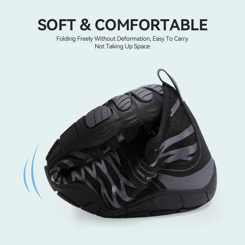 RUFONE Hike Barefoot Shoes for Women Men Breathable & Non-Slip Athletic Footwear Wide Toe Water Shoes - Image 4