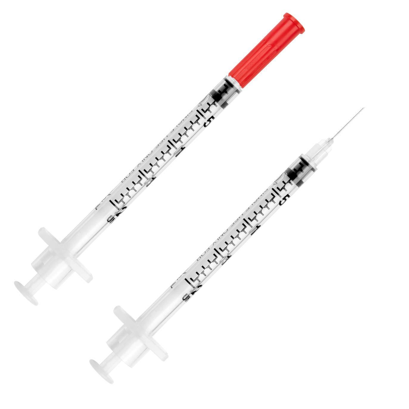UltiCare VetRx U-40 Pet Insulin Syringes, Comfortable and Accurate Dosing of Insulin for Pets, Compatible with Any U-40 Strength Insulin, Size: 1/2cc, 29G x ½’’, with Half Unit Markings, 100 ct Box - Image 2