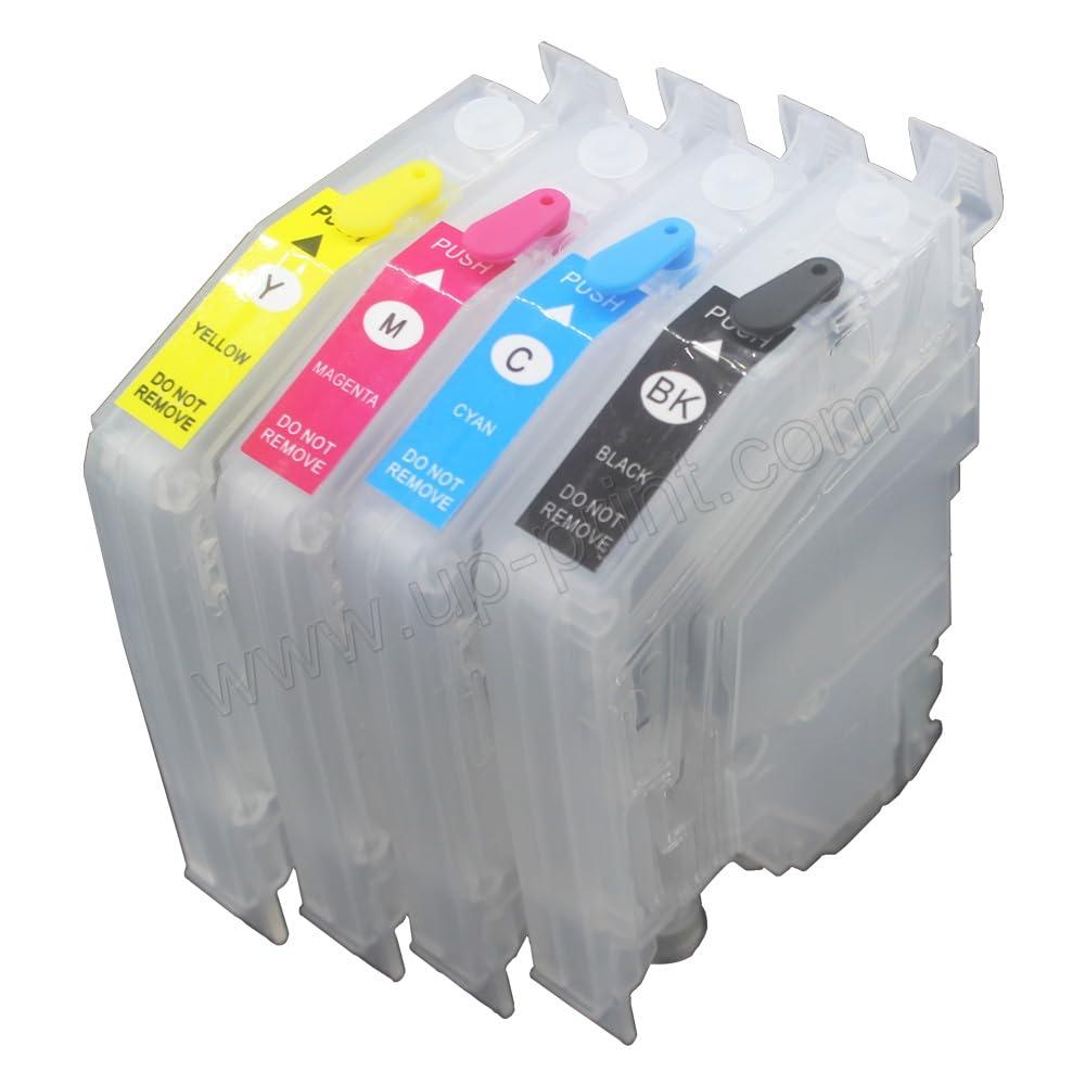 Lc401 Lc401XL High Yield Empty Refillable Ink Cartridge Compatible for Brother MFC-J1010DW MFC-J1012DW MFC-J1170DW Printer 4 Pack - Image 5