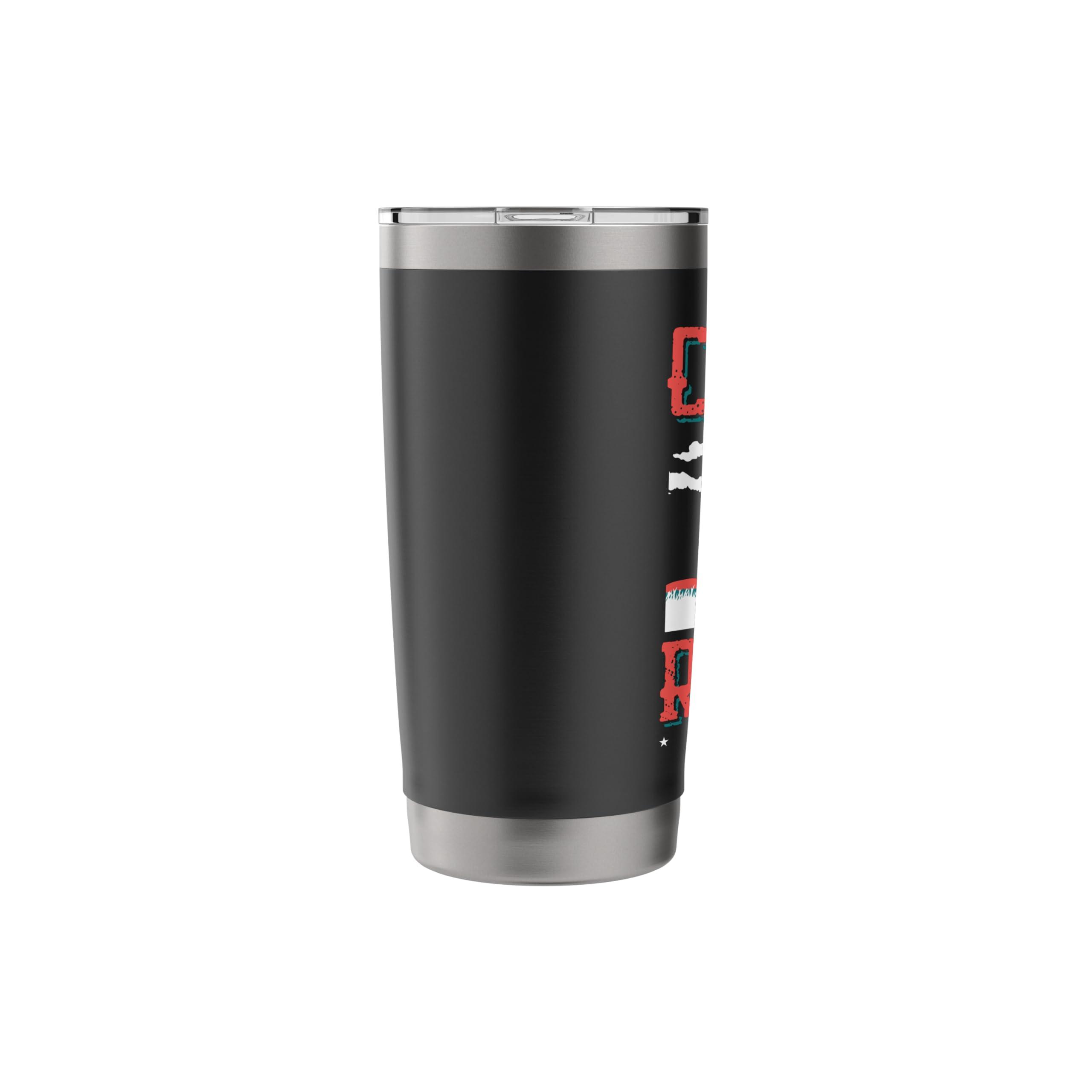 Retro Cowhide Riding Coors Cowboys Western Country Rodeo Stainless Steel Insulated Tumbler - Image 5