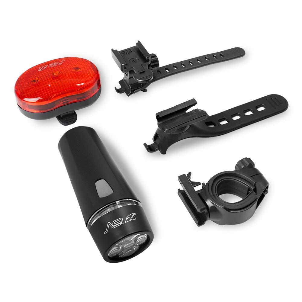 BV Bike Lights, Super Bright with 5 LED Bike Headlight & 3 LED Rear, Bike Lights for Night Riding with Quick-Release, Waterproof Bicycle Light Set, Bike Accessories, Bicycle Accessories, Flashlight - Image 8