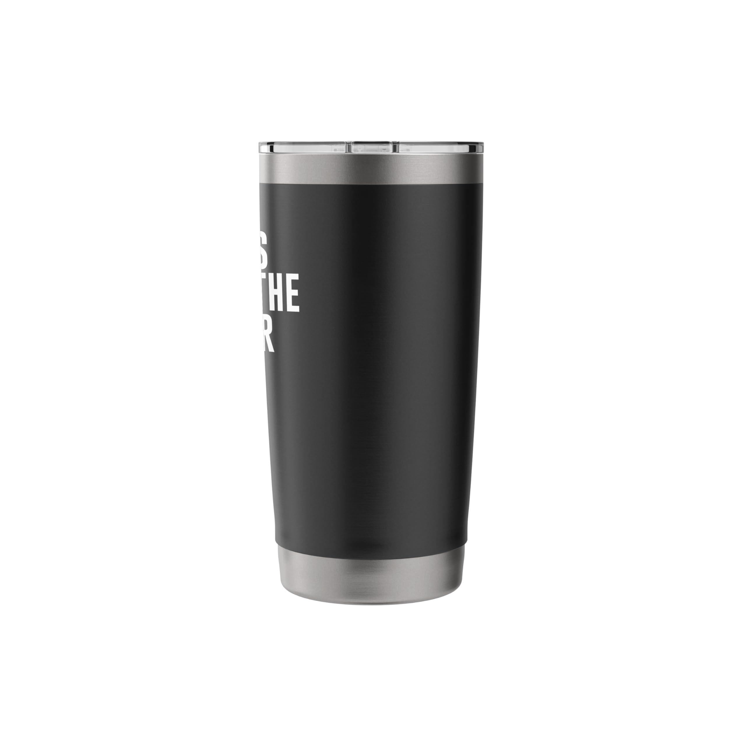 Pizza Lover Funny - Pizza Is Always The Answer Stainless Steel Insulated Tumbler - Image 3