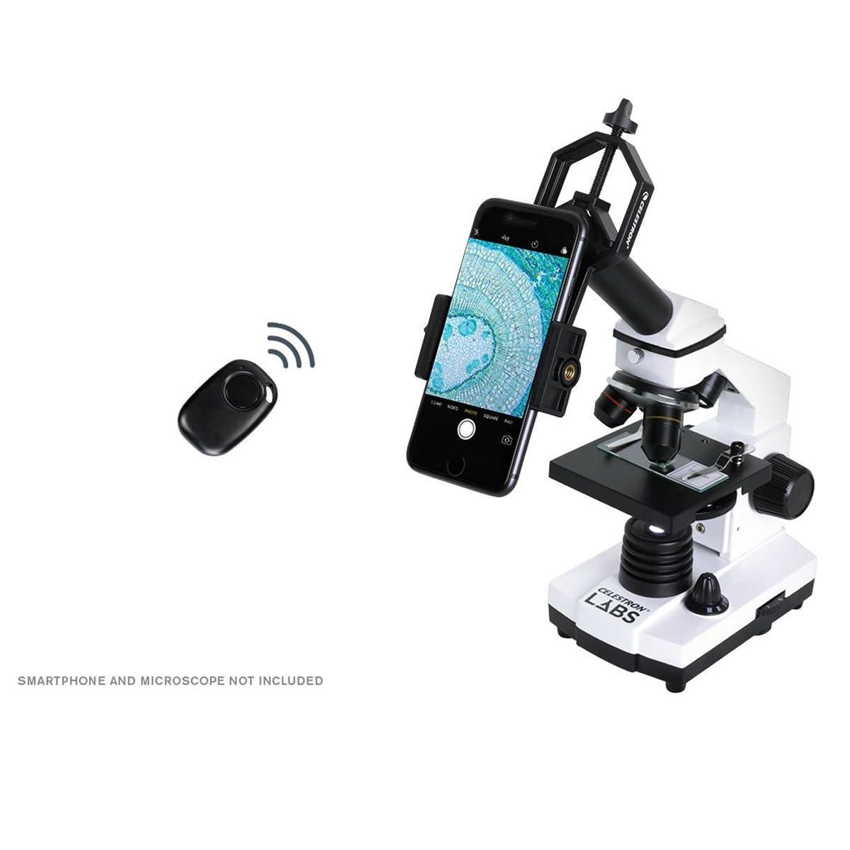 Celestron – Smartphone Adapter and Bluetooth Remote for Telescope, Binoculars & Spotting Scopes – Capture Images & Video Through Your Optics – Simple, Durable, Metal Body - Compact and Travel-friendly - Image 4