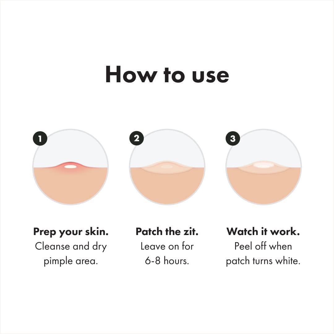 Mighty Patch™ Original patch from Hero Cosmetics – The #1 Hydrocolloid Acne Pimple Patch for Shrinking Zits and Whiteheads in 1 use; Nighttime Spot Stickers for Face and Skin (36 Count) - Image 7