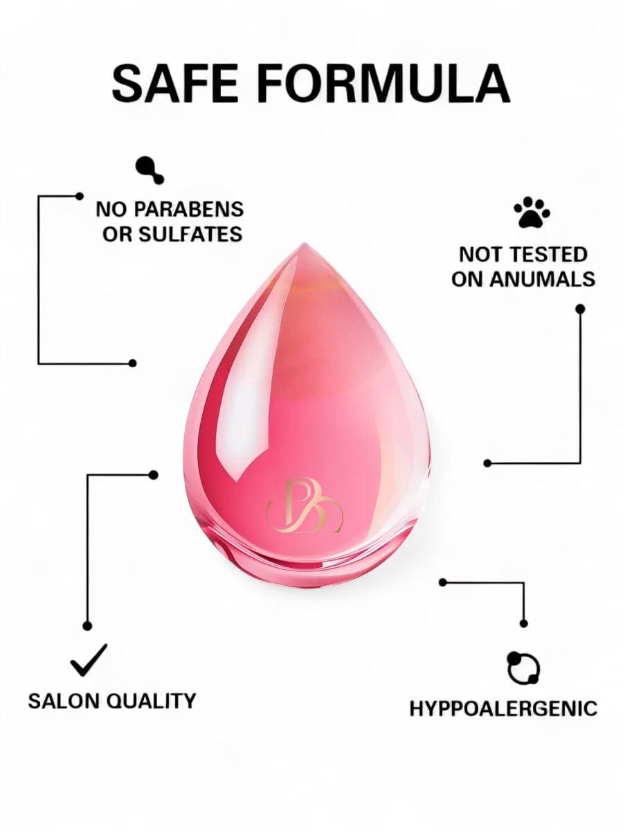 Beauty Power Nail Oil Cuticle Pen - Rose – Nail Strengthener & Growth Serum with Vitamin A, D, E, B5, Grapeseed & Natural Oils – Repair for Brittle, Peeling, Thin Nails – Twist Brush Pen - Image 5