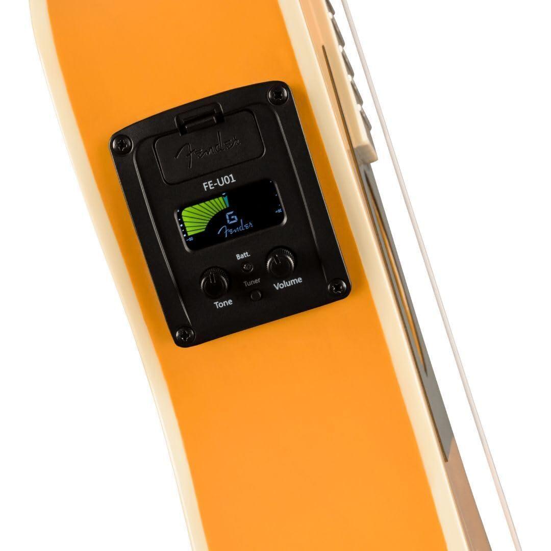 Fender Fullerton Tele Concert Ukulele, Butterscotch Blonde 28.1 x 11.1 x 3.6 inches - Image 7