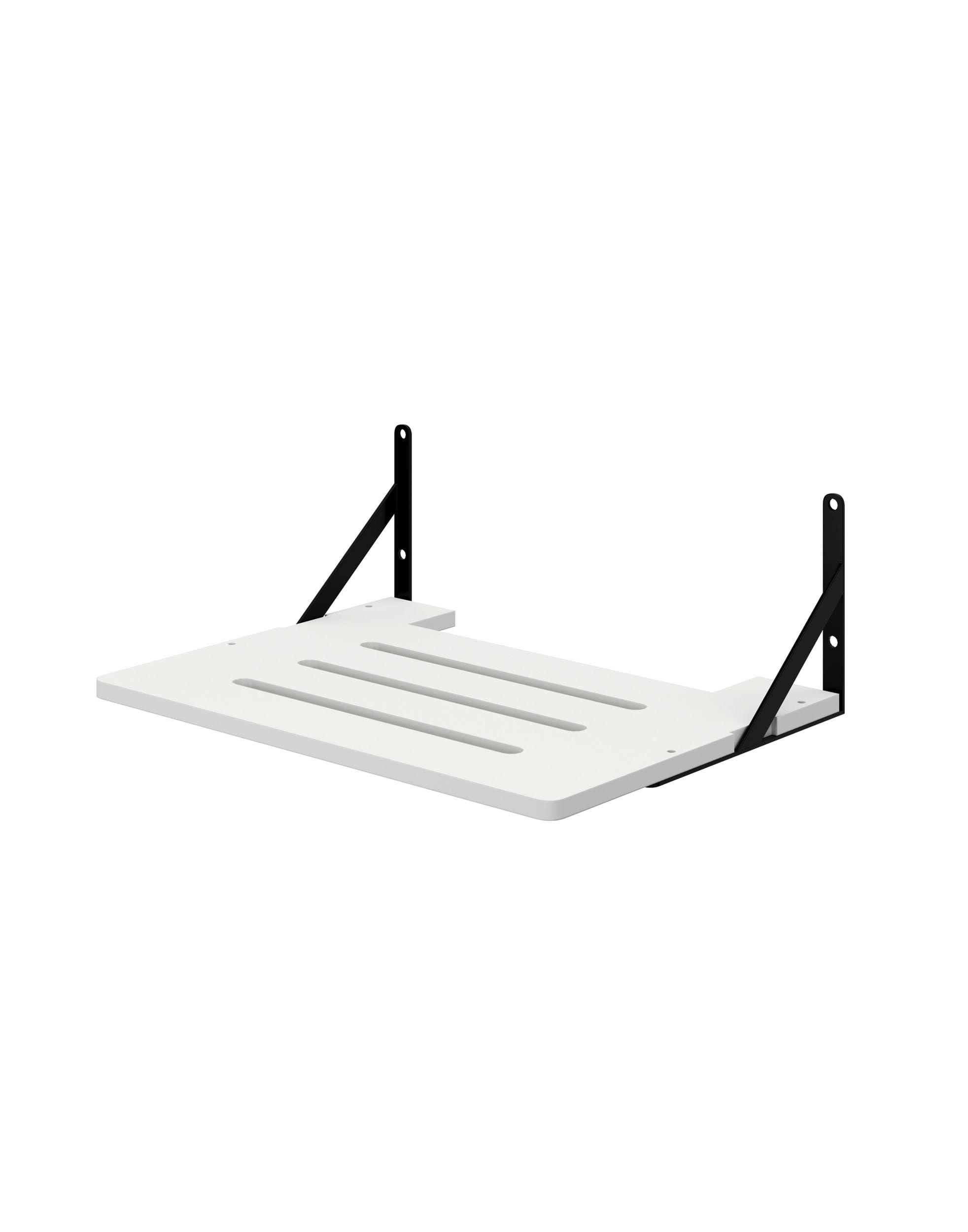 AREAJD Black White Small Mini Projector Shelf for Wall, Cable Box/Router Shelf,Floating Projector Mount, Holder Stand Accessories - Image 8
