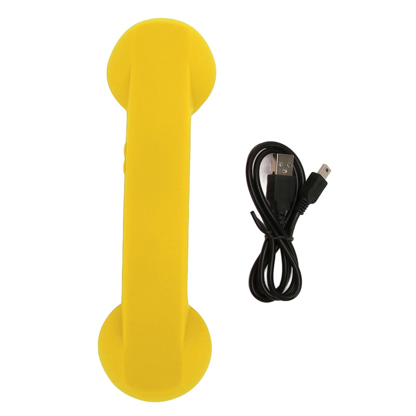 Retro Phone Handset with Bluetooth, Radiation Proof Handset Receivers for Cell Phone with Comfortable Call, Classic Vintage Cordless Telephone Handset Mic Headphones - Image 6