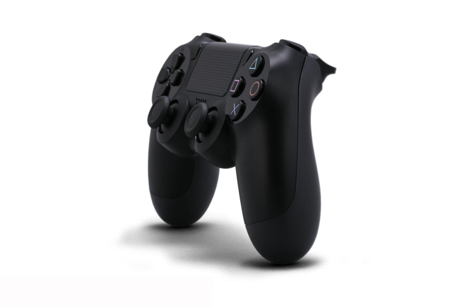 DualShock 4 Wireless Controller for PlayStation 4 - Jet Black (Renewed) - Image 2