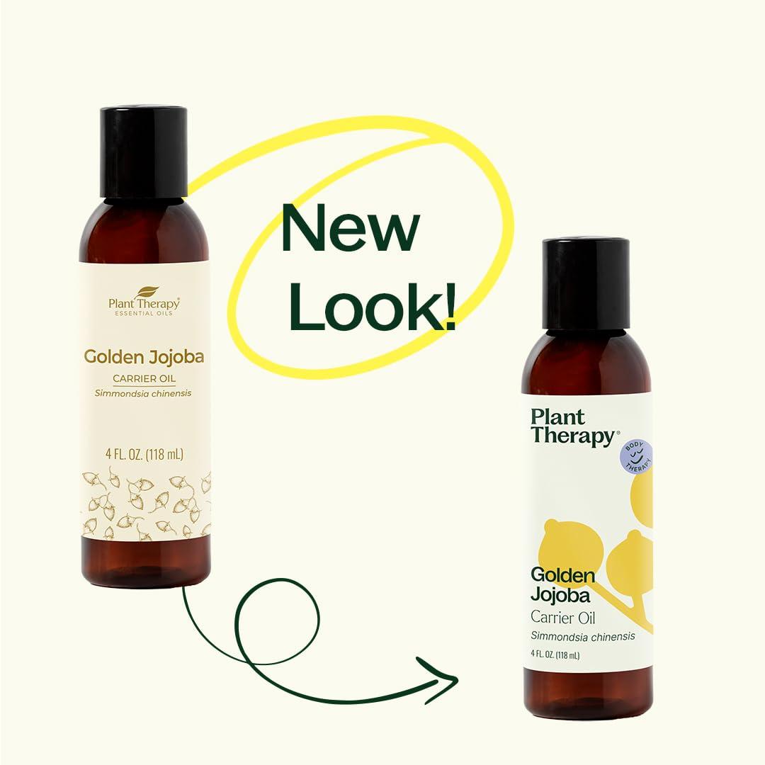 Plant Therapy Jojoba Golden Carrier Oil 4 oz 100% Pure, Cold-Pressed, Natural and GMO-Free Moisturizer and Carrier Oil for Essential Oils - Image 6
