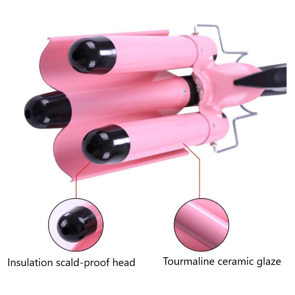 MODVICA 3 Jumbo Barrel Curling Iron Wand 32mm Hair Waver Temperature Adjustable Ceramic Big Waves Hair Crimper (1.25'') - Image 2
