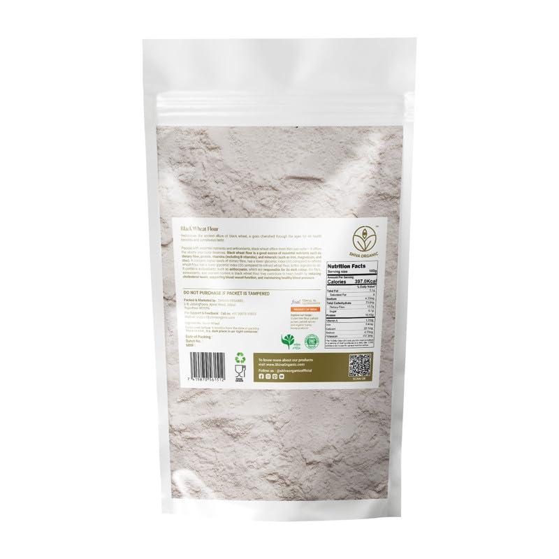 Shiva Organic Black Wheat Atta - 1.5 kg | High Fiber, Low Gluten Ancient Grain with Abundant Bran - Image 3