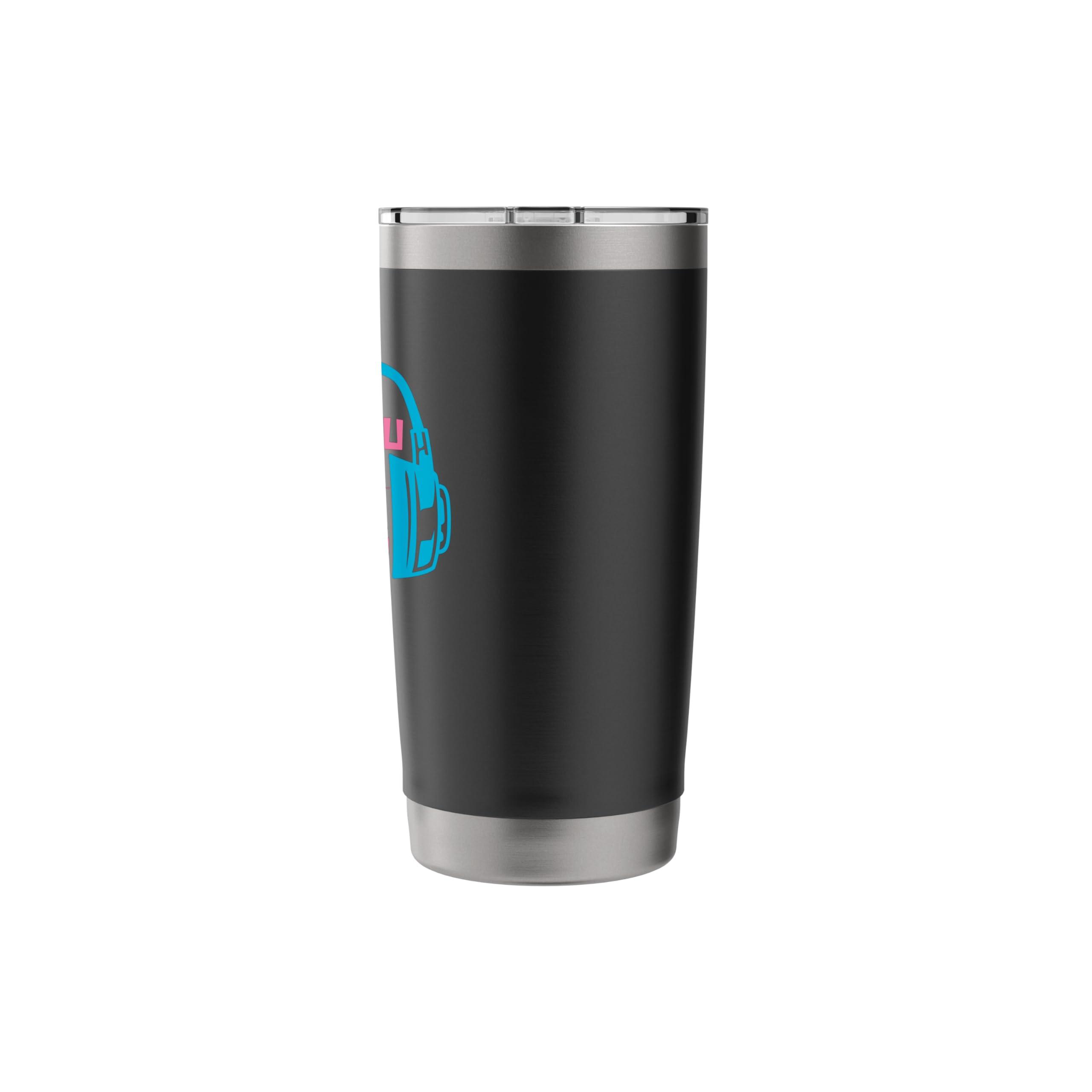 I Can't Hear You I'm Gaming Gamer Men Boys Kids Stainless Steel Insulated Tumbler - Image 3