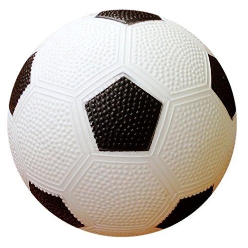 AppleRound Pack of 4 Toy Sports Balls with 1 Pump for Toddlers and Kids: 5-Inch Basketball, 5-Inch Soccer Ball, 5-Inch Playground Ball, 6.5-Inch Football (Mixed Bundle) - Image 4