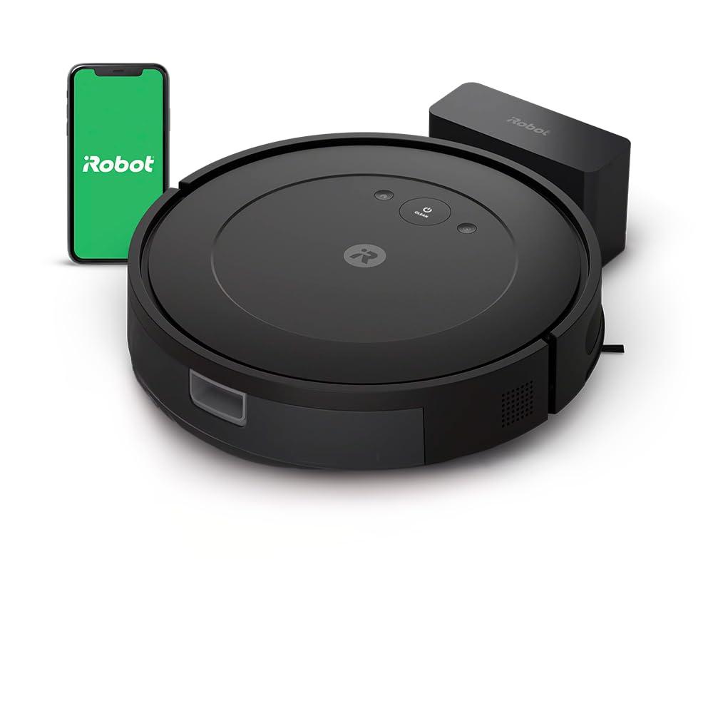 iRobot Roomba Vac Robot Vacuum (Q0120) - Easy to use, Power-Lifting Suction, Multi-Surface Cleaning, Smart Navigation Cleans in Neat Rows, Self-Charging, Alexa - Image 5