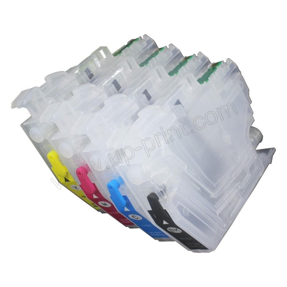 Lc401 Lc401XL High Yield Empty Refillable Ink Cartridge Compatible for Brother MFC-J1010DW MFC-J1012DW MFC-J1170DW Printer 4 Pack - Image 8