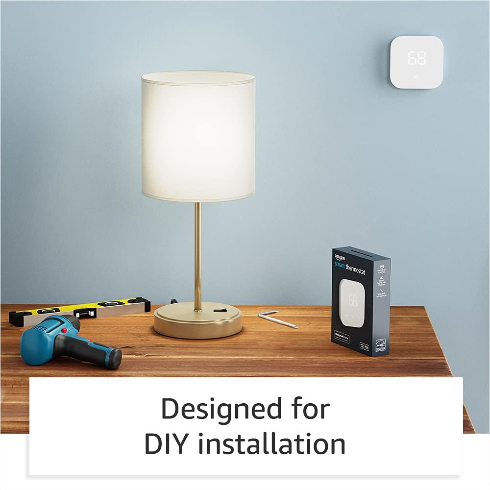 Amazon Smart Thermostat – Save money and energy - Works with Alexa and Ring - C-wire required - Image 5