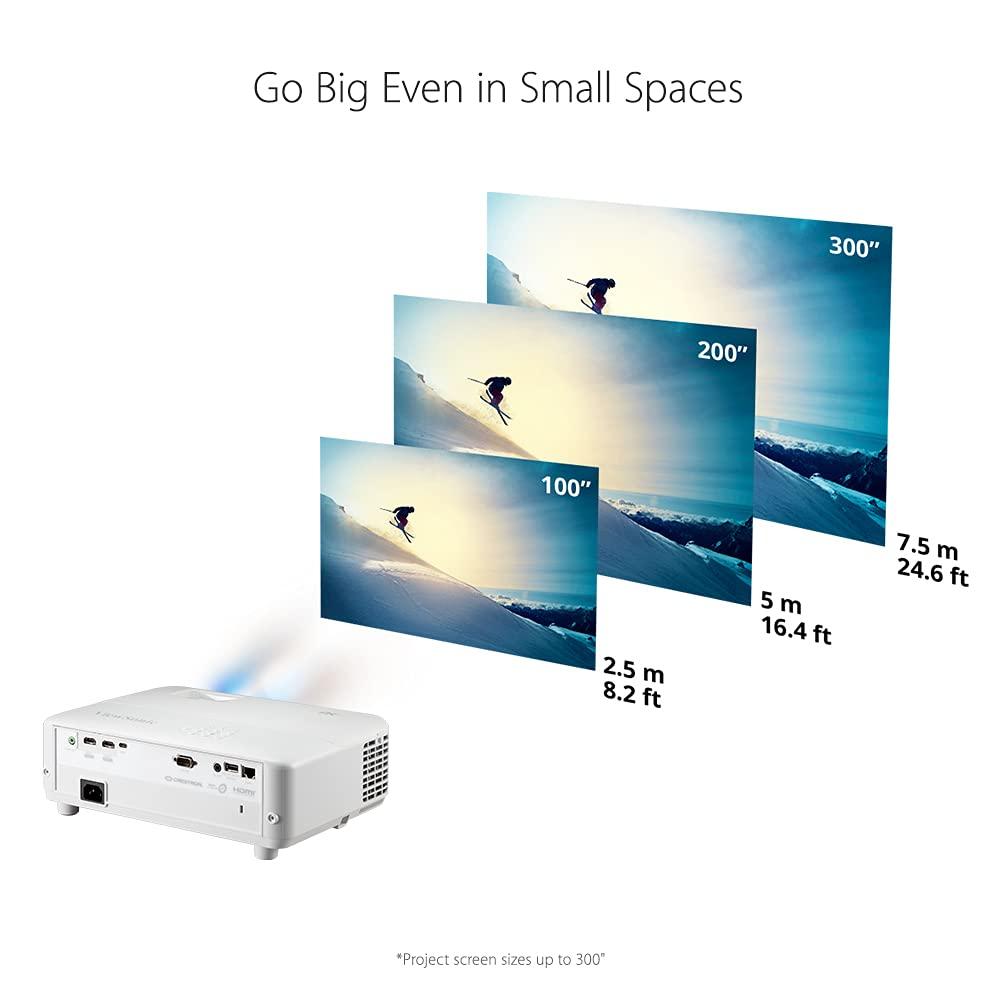 ViewSonic PX748-4K UHD 4K Projector with 4000 Lumens, 240 Hz, 4.2ms, HDR Support, Auto Keystone, Dual HDMI, and USB C for Home Theater, Stream Netflix with Dongle - Image 5