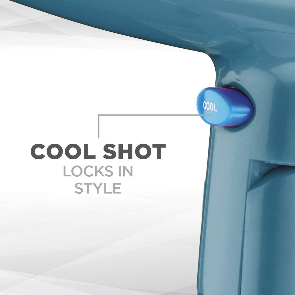 Conair Hair Dryer with Folding Handle and Retractable Cord, 1875W Travel Hair Dryer, Conair Blow Dryer - Image 6