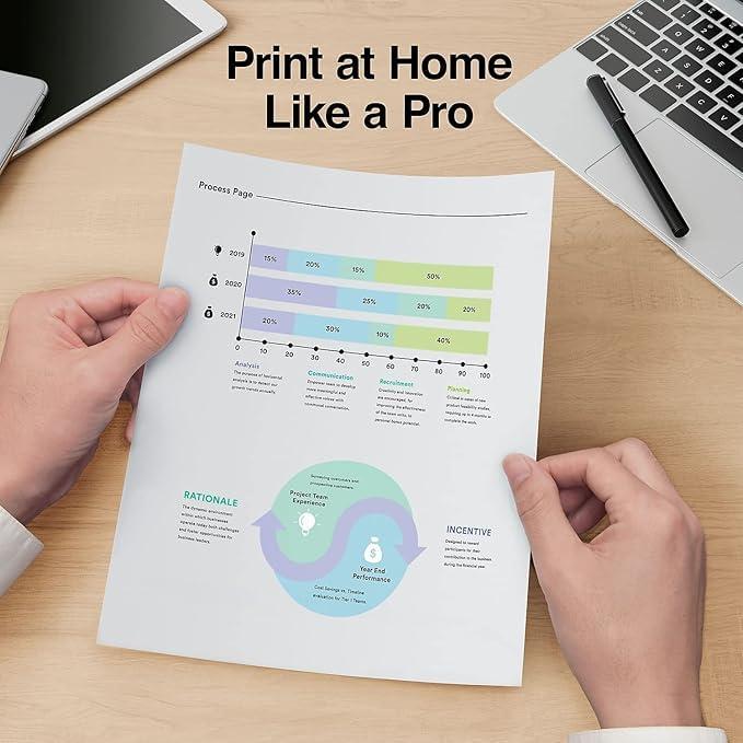 Staples Printer Paper, 92 Brightness, 20 Lbs, 8.5 x 11 Inch, 5000-Sheets Total, 10-Reams, White - Image 6