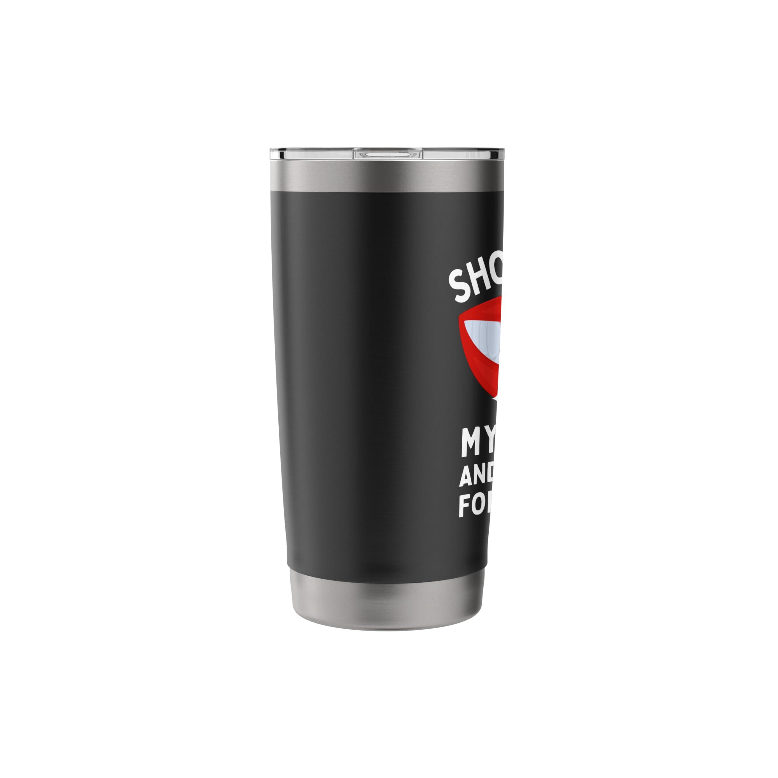 Shout Out To Dentist Teeth Whitening Toothpaste Strips Pen Stainless Steel Insulated Tumbler - Image 5