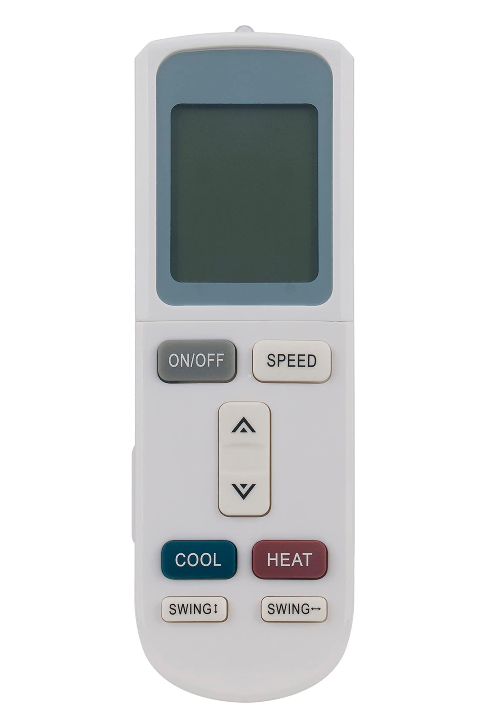 Replace AC Remote Compatible with AUX Air Condtioner Remote YKR-L/101E YKR-L/102E AMCA-H12/4R1A AMCA-H09/4R1A AMCA-H18/4R1A