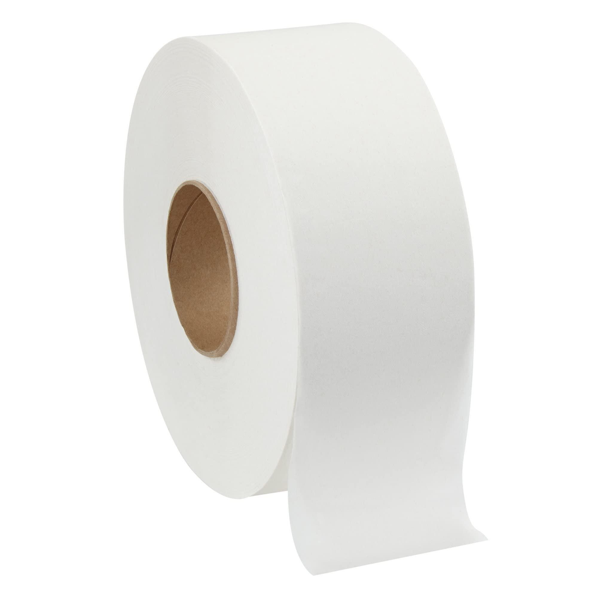 PACIFIC BLUE BASIC® JUMBO JR. 2-PLY HIGH-CAPACITY TOILET PAPER, WHITE, 8 ROLLS PER CASE - Image 2
