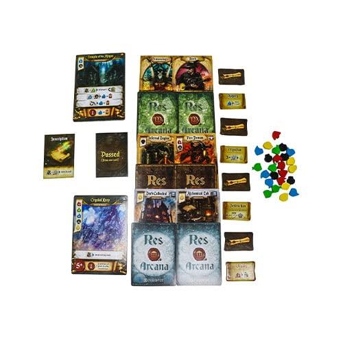 Res Arcana Lux et Tenabrae Board Game EXPANSION - Magical Fantasy Adventure Game, Strategy Game for Kids & Adults, Ages 14+, 2-5 Players, 30-60 Min Playtime, Made by Sand Castle Games - Image 6