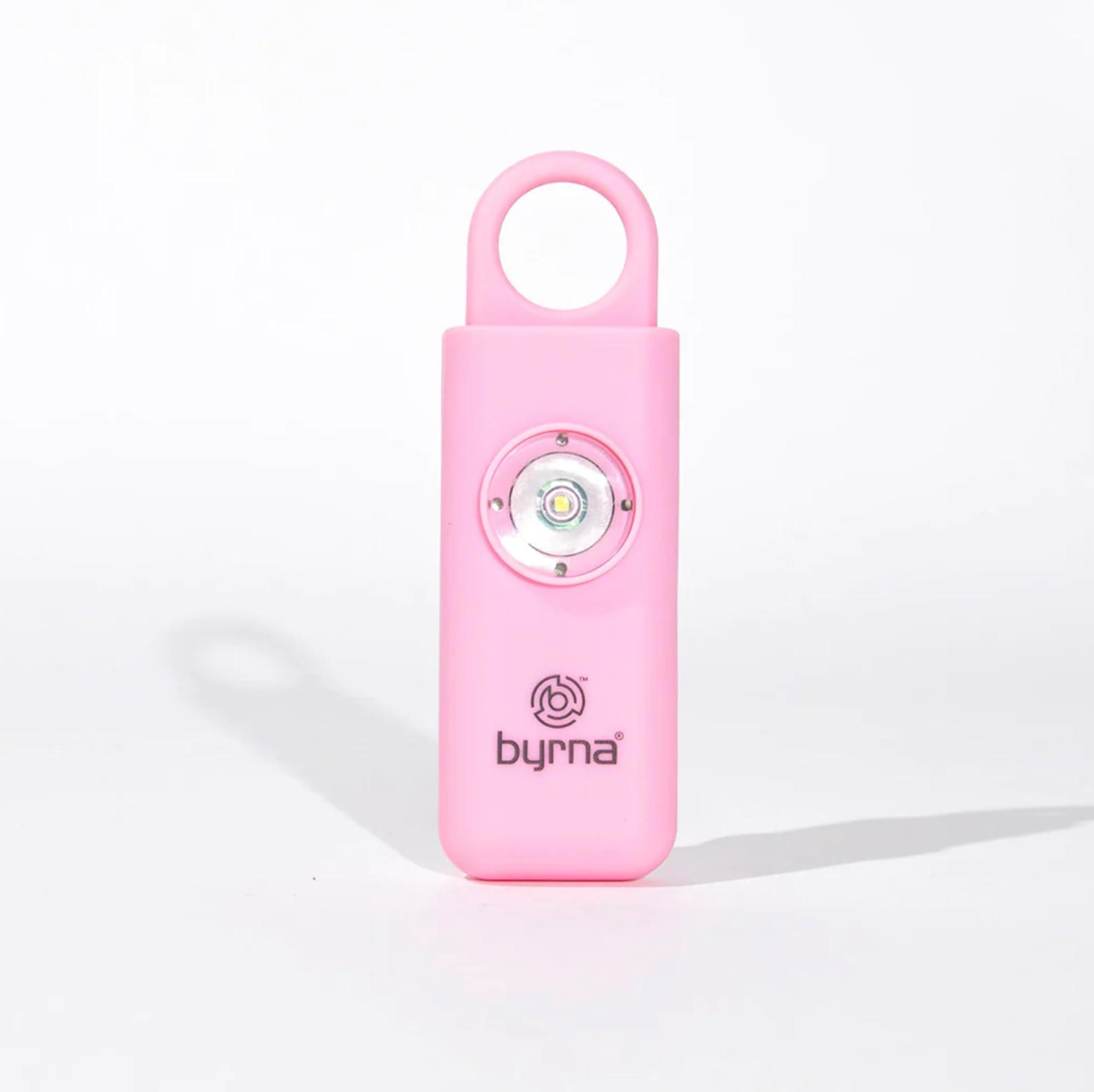 Byrna Banshee Personal Safety Alarm - 130db Loud Military Grade Self Defense Emergency Keychain Siren Device with LED Strobe Alert Light for Women, Men, Children, Elderly, Hikers and Runners (Pink) - Image 7
